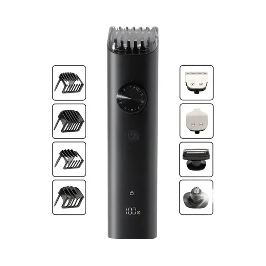 MASZYNKA DO STRZYŻENIA WŁOSÓW BRODY TRYMER Xiaomi Grooming Kit Pro IPX7 LED
