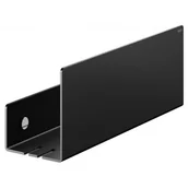 Koszyki łazienkowe - Keuco Black Selection półka prysznicowa 32 cm czarny mat 24952370000 - miniaturka - grafika 1