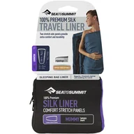 Akcesoria turystyczne - Sea To Summit Silk Stretch Spodenki rowerowe standard, navy blue 2020 Wkładki do śpiworów ASILKCSSTDNB - miniaturka - grafika 1
