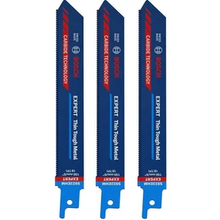 Brzeszczot do piły szablastej Bosch EXPERT Thin Tough Metal S 922 EHM 3szt. - Brzeszczoty - miniaturka - grafika 1