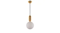 Lampy sufitowe - Orito D20 lampa wisząca 1-punktowa złota LDP 1219-200  WT+GD) - miniaturka - grafika 1