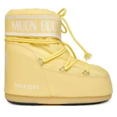 Śniegowce damskie - Śniegowce Moon Boot Mb Icon Low Nylon 80D1409340 Żółty - miniaturka - grafika 1
