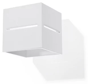 Sollux Lighting Kinkiet LOBO biały DEEP SPACE - Lampy ścienne - miniaturka - grafika 1