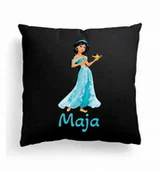 Poduszki dekoracyjne - Foto Poduszka Czarna Alladyn Jasmina Jaśmina #2 - miniaturka - grafika 1