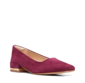 Półbuty damskie - Clarks Seren 30 Court [Merlot Suede] - Rozmiar 41.5 - miniaturka - grafika 1