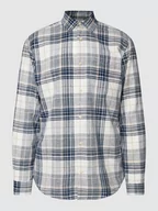 Koszule męskie - Koszula casualowa o kroju slim fit ze wzorem w kratę model ‘BLUSUMMER’ - miniaturka - grafika 1