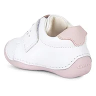 Moda i Uroda OUTLET - Geox B Tutim B Pierwsze kroki Niemowlęta - dziewczynki , White Lt Rose , 23 EU - miniaturka - grafika 1