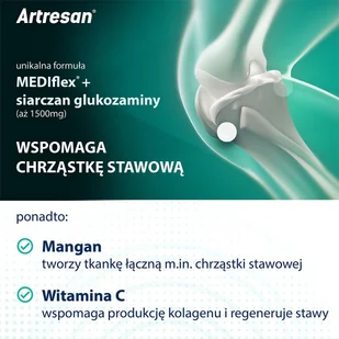 USP ZDROWIE SP. Z O.O USP ZDROWIE SP Z O.O ARTRESAN Optima 1 a day 3 x 30 tabletek - Stawy, mięśnie, kości - miniaturka - grafika 3