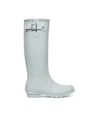 Kalosze damskie - Hunter Kalosze HFW-005 Szary - miniaturka - grafika 1