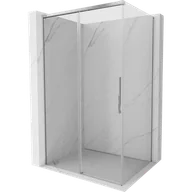 Kabiny prysznicowe - Mexen Rox kabina prysznicowa rozsuwana 115 x 75 cm, transparent, chrom - 8C2-115-075-01-00 - miniaturka - grafika 1