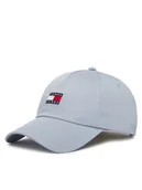 Czapki męskie - Tommy Hilfiger Czapka z daszkiem Heritage AM0AM12933 Błękitny - miniaturka - grafika 1