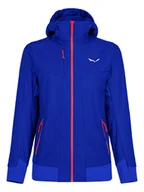 Kurtki i kamizelki sportowe damskie - Salewa Kurtka funkcyjna "Pedroc" w kolorze niebieskim - miniaturka - grafika 1
