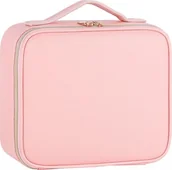 Kosmetyczki, organizery i kuferki - Nore Lagaminas kosmetikos priemonėms su veidrodžiu, rožinės aukso spalvos OSOMP040RG - miniaturka - grafika 1