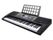 Instrumenty klawiszowe - Meike Keyboard Organy 61 Klawiszy Zasilacz MK-816 z funkcją nauki gry MK-816 - miniaturka - grafika 1