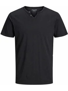 Jack & Jones Koszulka "Split" w kolorze czarnym - Koszulki męskie - miniaturka - grafika 1