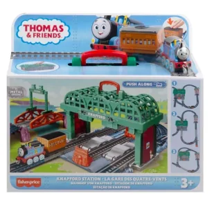Tomek i Przyjaciele. Stacja Grodkowo zestaw HGX63 - Mattel - Pociągi dla dzieci - miniaturka - grafika 1
