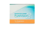 Soczewki kontaktowe - Bausch & Lomb Pure Vision 2 for Astigmatism 3 szt. Soczewki miesięczne (1.75 dpt, Cyl. -0.75, Axis 120 & BC 8.9) - miniaturka - grafika 1