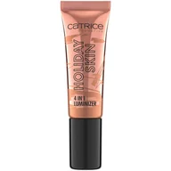 Rozświetlacze do twarzy i ciała - Catrice Holiday Skin 4in1 Luminizer 010 - miniaturka - grafika 1