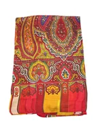 Apaszki i szaliki damskie - Made in Silk Jedwabna chusta w kolorze czerwonym ze wzorem - 110 x 190 cm - miniaturka - grafika 1