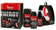 Zestawy kosmetyków męskich - Intesa Pour Homme Energy zestaw deo 150 ml żel 250 ml krem 100 ml torba - miniaturka - grafika 1