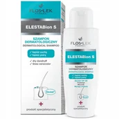 Szampony do włosów - Flos-Lek Floslek ELESTABion S - Szampon dermatologiczny, łupież suchy, łupież pstry - miniaturka - grafika 1