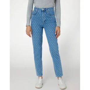 GUESS Jeansy | Mom Fit - Spodnie damskie - miniaturka - grafika 1
