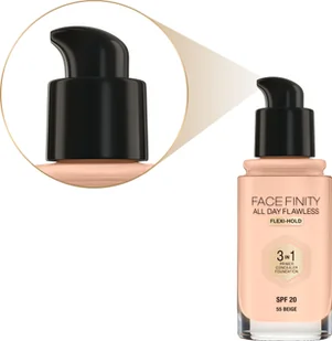 Max Factor Facefinity 3w1 Podkład do twarzy nr 55 - Podkłady do twarzy - miniaturka - grafika 5