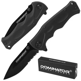 Dominator Nóż Składany "POCKET" Czarny - Noże - miniaturka - grafika 1