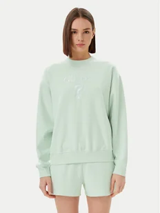 Guess Bluza V5RQ12 KC3D2 Zielony Regular Fit - Bluzy damskie - miniaturka - grafika 1