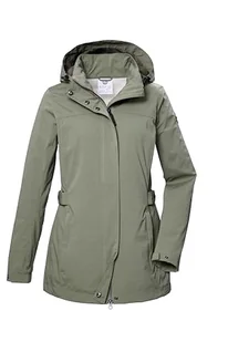 G.I.G.A. DX Damska kurtka softshellowa/kurtka outdoorowa z odpinanym kapturem GS 75 WMN SFTSHLL JCKT, oliwkowo-zielona, 42, 42695-000 - Kurtki damskie - miniaturka - grafika 1