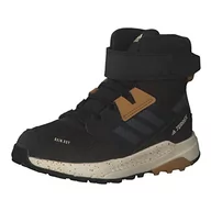 Buty dla chłopców - adidas Terrex Trailmaker High C.rdy K Półbuty trekkingowe Unisex - dzieci, core black/grey six/mesa, 31.5 EU - miniaturka - grafika 1