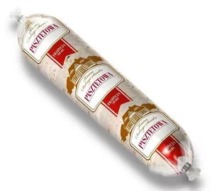 Osłonka z nadrukiem "Pasztetowa" fi40/63 krążek 500 m - Artykuły masarskie Osłonka z nadrukiem "Pasztetowa" fi40/63 krążek 500 m - Artykuły masarskie - miniaturka - grafika 1