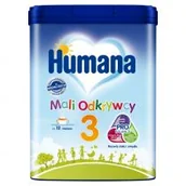 Mleko modyfikowane - Humana 3 Mali Odkrywcy Napój mleczny w proszku po 12. miesiącu 650 g - miniaturka - grafika 1