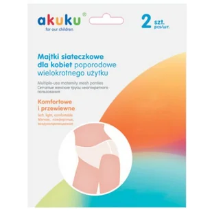 Akuku Majtki siateczkowe roz. L - Bielizna lecznicza - miniaturka - grafika 4
