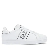 Sneakersy męskie - Sneakersy EA7 Emporio Armani X8X102 XK346 D611 Biały - miniaturka - grafika 1