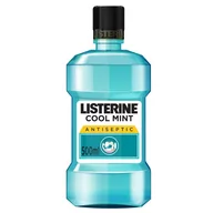 Płyny do płukania jamy ustnej - Listerine Mouthwash Cool Mint Płyn do płukania ust 500ml 91808 - miniaturka - grafika 1