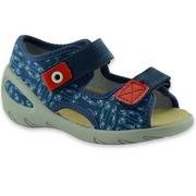 Buty dla chłopców - Kapcie/sandałki dla chłopca samochody Befado 065P160 Granat - miniaturka - grafika 1