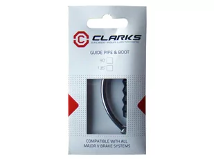 CLARKS hamulec V-Brake noodle Pipe and Rubber Boot 135 Degree CX24C - Części rowerowe - miniaturka - grafika 1