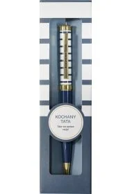 Długopis prezentowy z napisem Kochany Tata - Długopisy - miniaturka - grafika 1