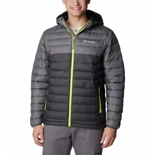 Kurtka Turystyczna Puchowa Męska Columbia Powder Lite Hooded Jacket - Odzież trekkingowa damska - miniaturka - grafika 1