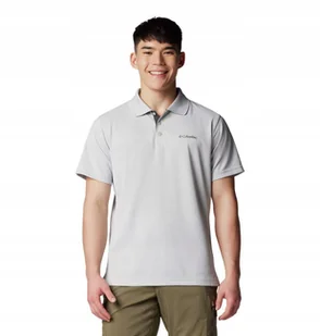 Koszulka męska Columbia Utilizer Polo- Cool Grey XL - Koszulki męskie - miniaturka - grafika 1