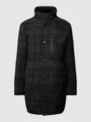 Płaszcze męskie - Krótki płaszcz ze wzorem w kratę glencheck - miniaturka - grafika 1