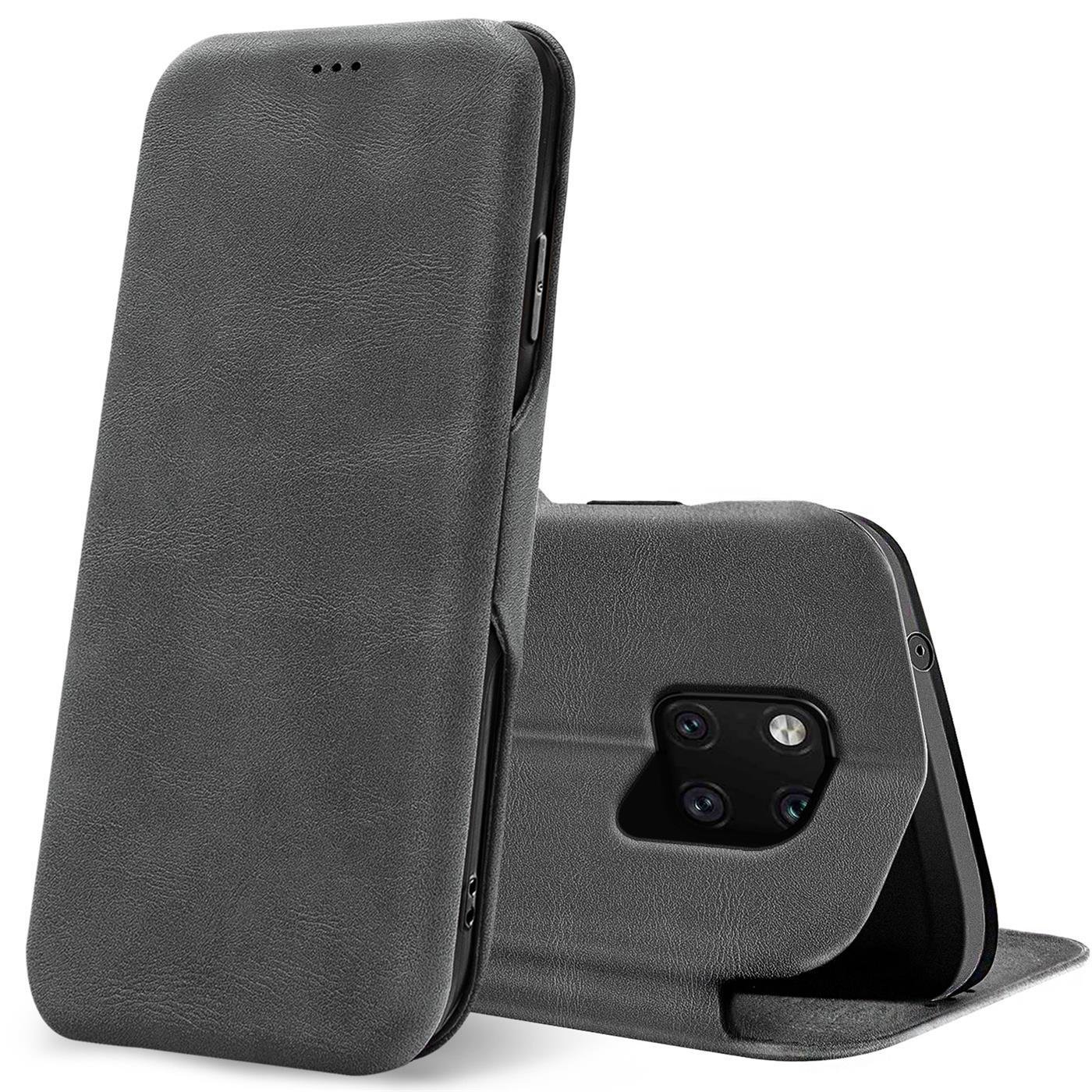 Etui z klapką dla Huawei Mate 20 Pro Etui Book Cover Etui na telefon komórkowy z gniazdem na kartę Etui ochronne Premium