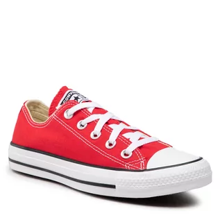 Trampki damskie - Converse Trampki All Star Ox M9696C Red - grafika 1