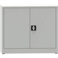 Pozostałe wyposażenie warsztatu - PARTNER B2B Warsztatowa szafa półkowa na narzędzia KOVONA JUMBO, 1 półka, spawana, 900 x 500 x 800 mm, szara 178643 - miniaturka - grafika 1