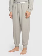 Piżamy męskie - Calvin Klein Underwear Spodnie piżamowe 000NM2302E Szary Regular Fit - miniaturka - grafika 1