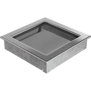 Kratki.pl KRATKA KOMINKOWA PROSTOKĄTNA NIKLOWANA 220X220 MM 22N - Akcesoria kominkowe - miniaturka - grafika 1