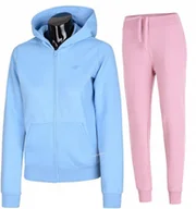 Spodnie sportowe damskie - 4F DAMSKI DRES BAWEĹNA KOMPLET BLUZA SPODNIE / rozm L - miniaturka - grafika 1