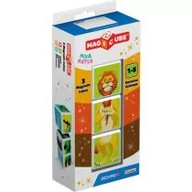 Klocki - Magicube Mix&amp;Match Pierwsze klocki magnetyczne zwierzęta sawanny 3 elementy - miniaturka - grafika 1