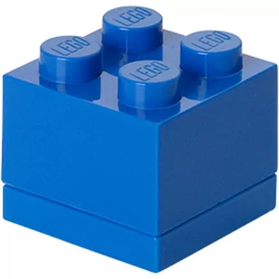 POLTOP LEGO. 40111731 Minipudełko mały klocek, niebieski - Lunch boxy - miniaturka - grafika 1